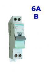 Hager Automaat 6A B 2P 1-polig +N MHN506